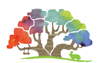 Good Earth Farm School Waldorf Watercolor Oak Tree